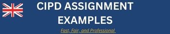 CIPD assignment Examples